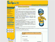 Tablet Screenshot of java.scripts-fr.com